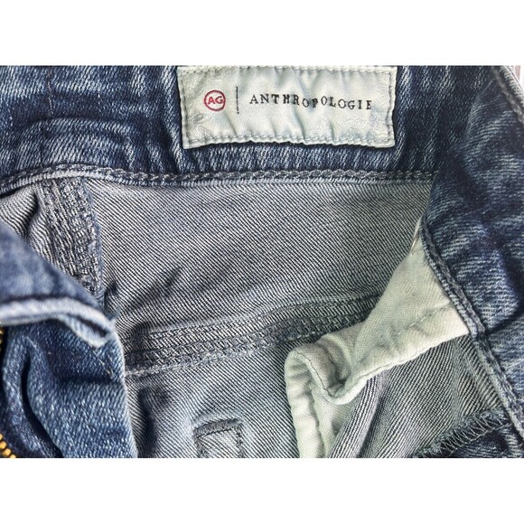 AG Adriano Goldschmied Jeans Womens 30 x 27 Anthropologie The Stevie Ankle Blue - Picture 7 of 16